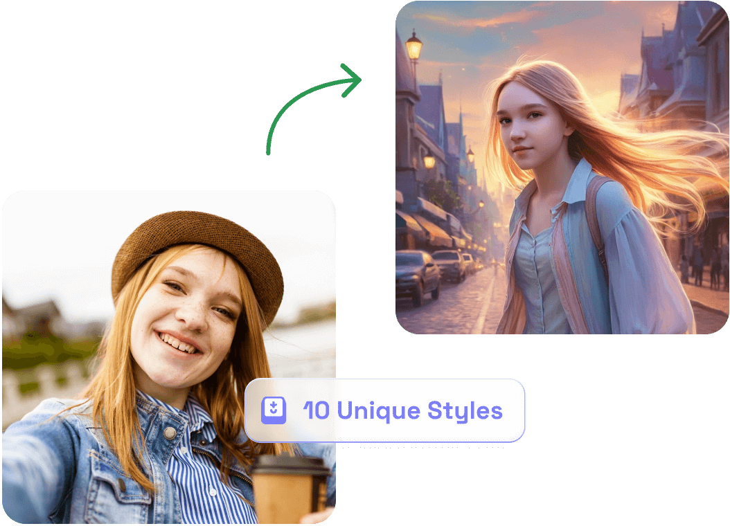 Example of style transfer